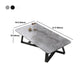 17.72" Tall Glam Style Coffee Cocktail Table Slate Rectangular Coffee Table Clearhalo 'Coffee & Accent Tables' 'Coffee Tables' 'coffee_tables' 'furn' 'furn_coffee_tables' 'Furniture' 'Living Room Furniture' 1200x1200_9a12cd36-7247-48a9-9dc3-df7b31500eb7