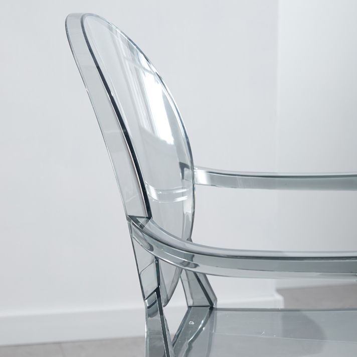 King Louis Back Chair Scandinavian Acryl Dining Kitchen Room fauteuil fauteuil