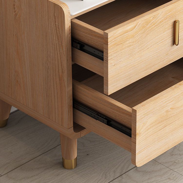 Cassetti di pietra per comodini glam Comodini inclusi tavolo da notte per camera da letto