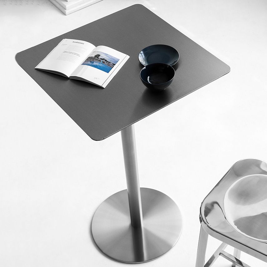 Tavolo da pub in stile industriale altezza tavolo da bar metallico per interno