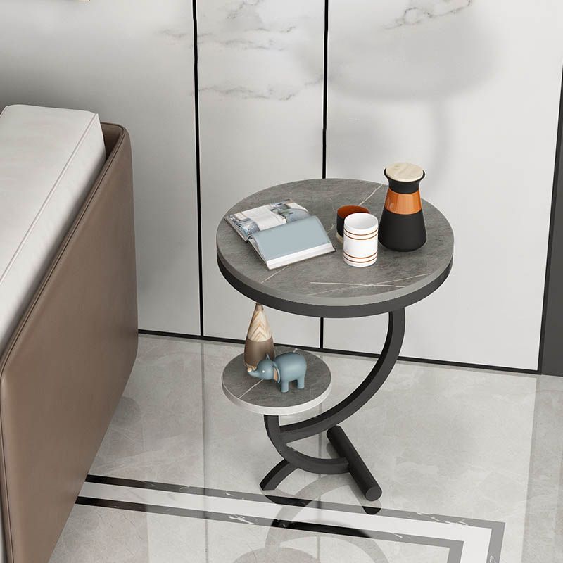 23.6 "tavolo di accento laterale in stile moderno alto