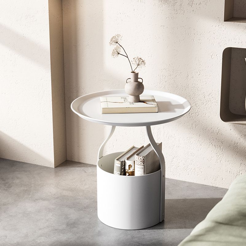 Modern bed nachtkastje metalen open opberg nachttafel voor slaapkamer