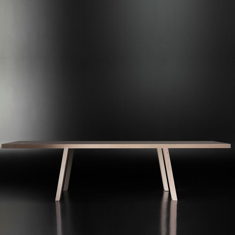 Conferenza dell'ufficio a forma di rettangolare Tabella 4 gambe scrittura di scrittura in marrone/nero