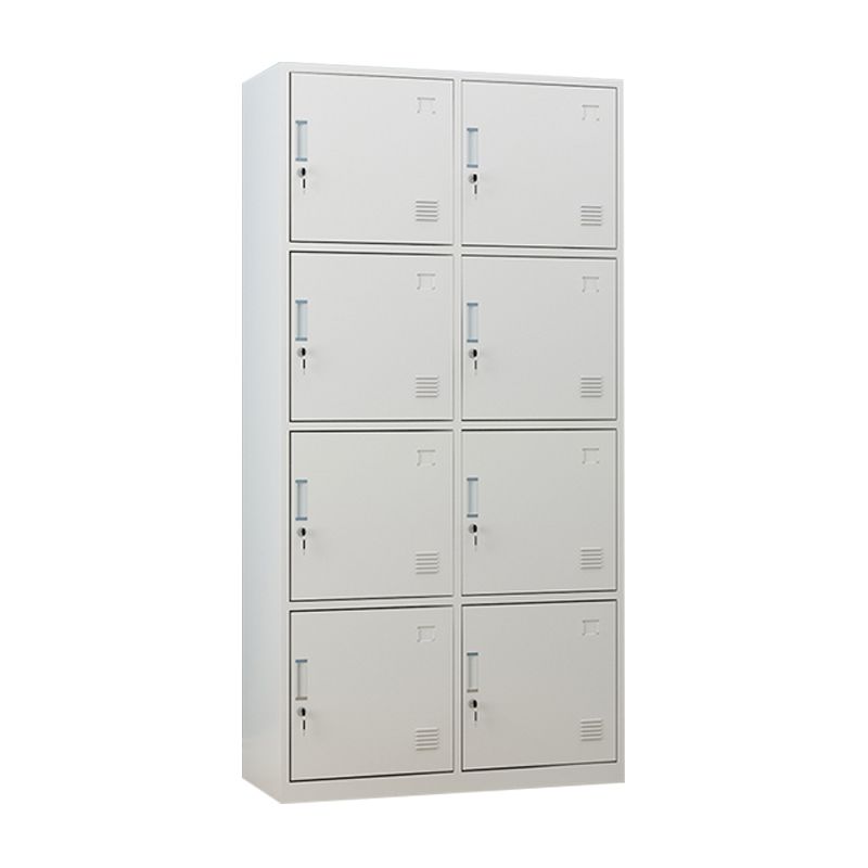 Eigentijdse scharnierende garderobe armoire metalen garderobe kast voor thuis