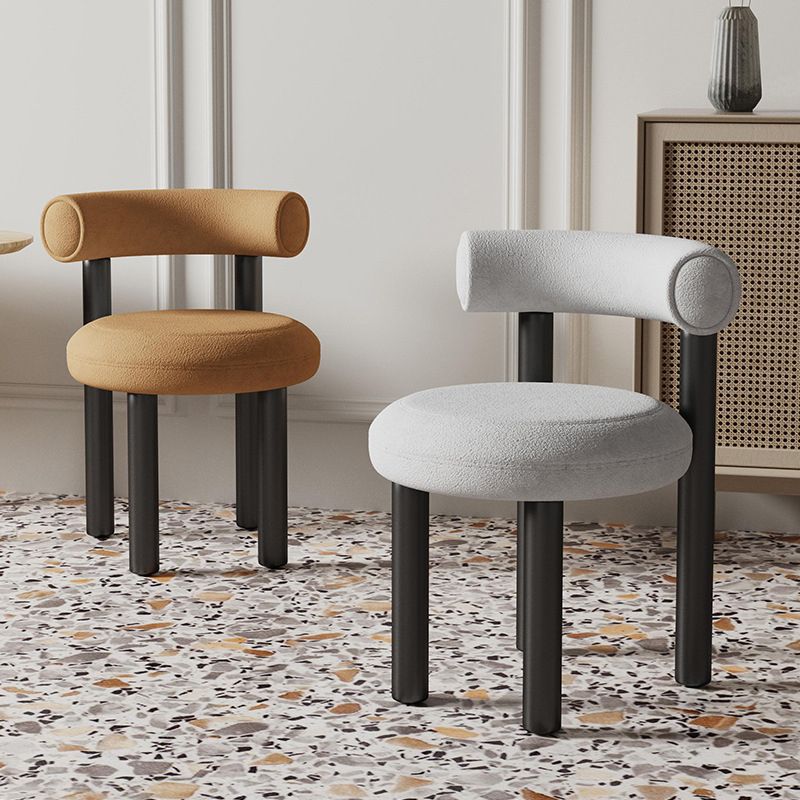 Modern Style Side Chair Indoor Multicolor Open Back Metal Dining Room Chair Clearhalo ' kitchen&dining_furn' 'Dining Chairs' 'Dining Tables & Seating' 'dining_chair' 'furn' 'furn_dining_chair' 'Furniture' 'furniture_dining_chair' 'Kitchen & Dining Furniture' 'kitchen' 1200x1200_9a21436d-4823-4cf5-a63f-03db38d8024a