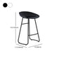 Industrial Armless Backrest Counter Stool Iron Cafe Bar Stool with Acrylic Seat and Pedal Clearhalo 'Bar Furniture' 'Bar Stools' 'bar_stools' 'furn' 'furn_bar_stools' 'Furniture' 'furniture_bar_stools' 'Kitchen & Dining Furniture' 1200x1200_9a219a8d-1cec-45bd-99e8-efd70d71cd88