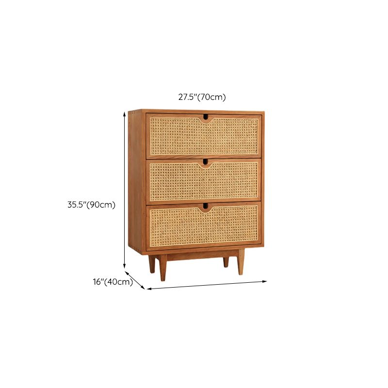 Contemporary Chest Rectangle Wicker&Rattan with Drawer Accent Chest Clearhalo 'Cabinets & Chests' 'cabinets_chests' 'furn' 'furn_cabinets_chests' 'Furniture' 'Living Room Furniture' 1200x1200_9a21c013-d09f-44c5-b334-1c34947f26a1