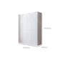 Engineered Wood Wardrobe Cabinet with Garment Rod Modern Wardrobe Closet