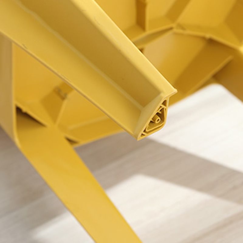 Contemporary Style Dining Chair Plastic Dining Arm Side Chairs for Kitchen (Set of 4) Clearhalo ' kitchen&dining_furn' 'Dining Chairs' 'Dining Tables & Seating' 'dining_chair' 'furn' 'furn_dining_chair' 'Furniture' 'furniture_dining_chair' 'Kitchen & Dining Furniture' 'kitchen' 1200x1200_9a296e97-5a65-41df-a7cb-1d3ef3041c40