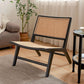 Woven Back Side Chair Solid Wood Lounge Accent Chair with Legs Clearhalo 'Accent Chairs' 'accent_chairs' 'Chairs & Seating' 'furn' 'furn_accent_chairs' 'Furniture' 'Living Room Furniture' 1200x1200_9a2d558b-3924-465d-8fea-7422a96749ea
