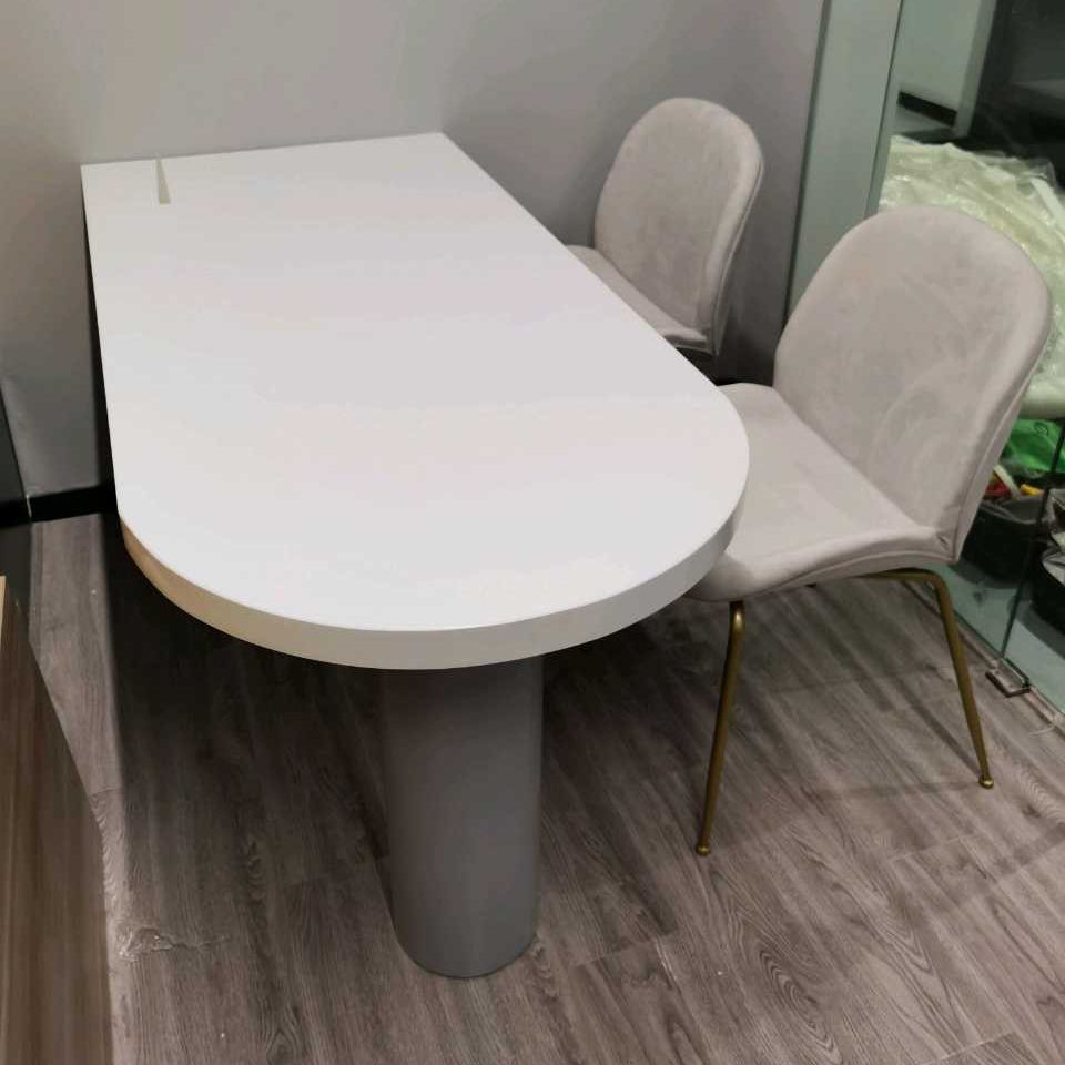 Solid Wood Contemporary Dining Table Pine Wood Free Form Table for Kitchen Clearhalo ' dining_table' 'Dining Tables & Seating' 'Dining Tables' 'furn' 'furn_dining_table' 'Furniture' 'furniture_dining_table' 'Kitchen & Dining Furniture' 'kitchen&dining_furn' 'kitchen' 'kitchen_dining_table' 1200x1200_9a2eeade-9ced-4129-a886-977c25359311