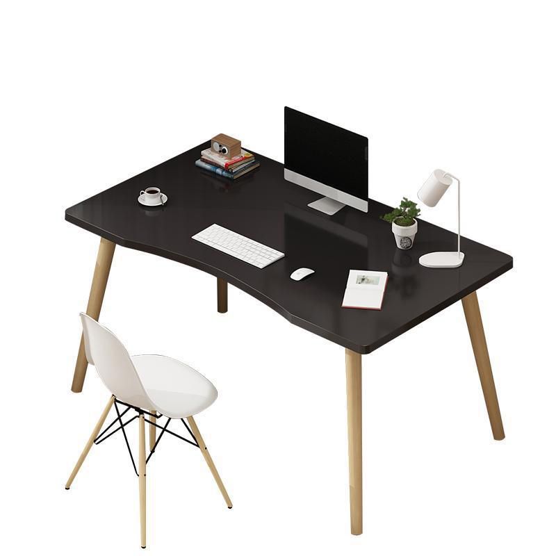 Rectangular Shaped Office Desk Natural/White/Black Writing Desk for Office Clearhalo 'furn' 'furn_office_desk' 'Furniture' 'Office Desks' 'Office Furniture' 'office_desk' 1200x1200_9a31a0f4-47c3-46e2-a282-a87881b225c5