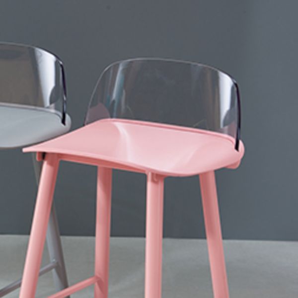 Sgabello da bar rettangolo interno bassa schiena poggiapiedi moderni sgabelli moderni