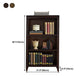 Solid Wood Standard Bookcase Modern Home Bookshelf with Rectangle Shelves Clearhalo 'Bookcases' 'furn' 'furn_bookcases' 'Furniture' 'Office Furniture' 1200x1200_9a33eff7-e561-41a0-b0b5-c86c7d36e30e
