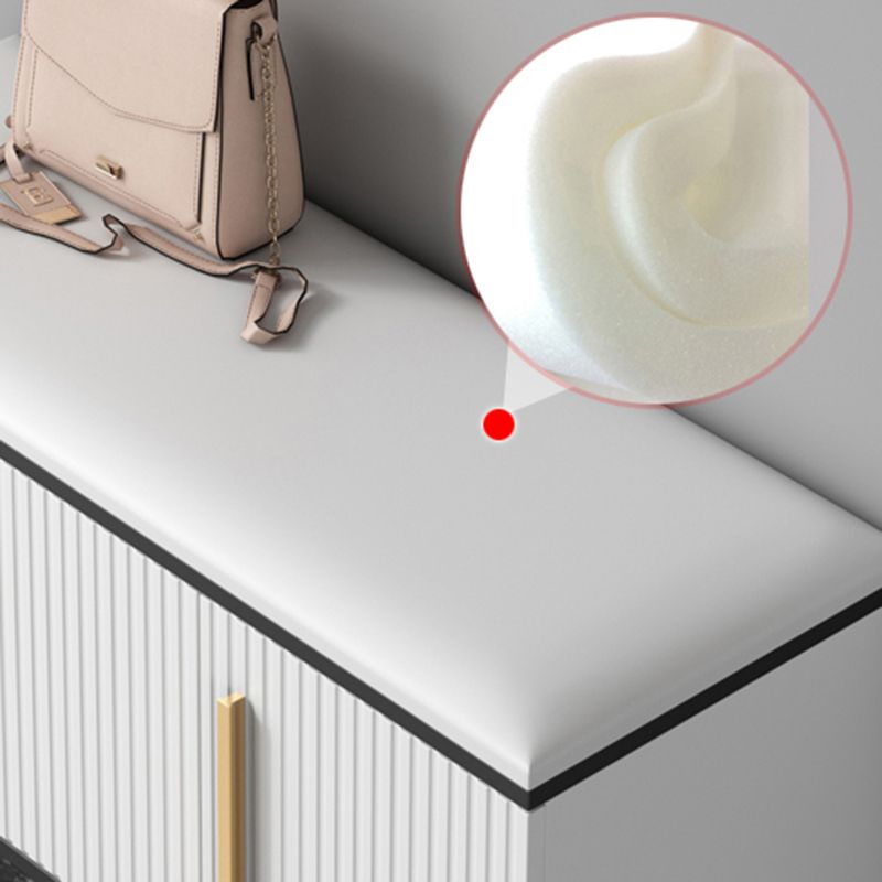 13,4 "W glam ammortizzato di posti a sedere in legno.