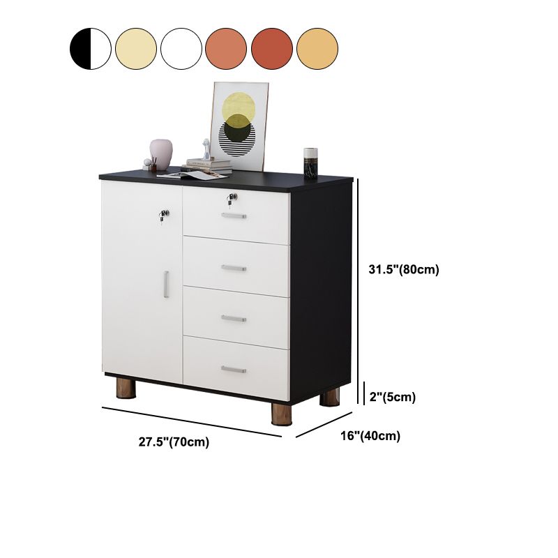 15.74" Wide Accent Chest Wood Contemporary Chest with Drawers Clearhalo 'Cabinets & Chests' 'cabinets_chests' 'furn' 'furn_cabinets_chests' 'Furniture' 'Living Room Furniture' 1200x1200_9a36d0bd-32b9-4cbb-a702-7a2e49cbf1fb