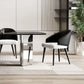 Simplicity Style Rectangle Glass Dining Site Table with 3 Legs Clearhalo 'Dining Tables & Seating' 'Dining Tables' 'dining_table' 'furn' 'furn_dining_table' 'Furniture' 'Kitchen & Dining Furniture' 1200x1200_9a372731-0b08-4925-b4b9-d94ef45b3f43