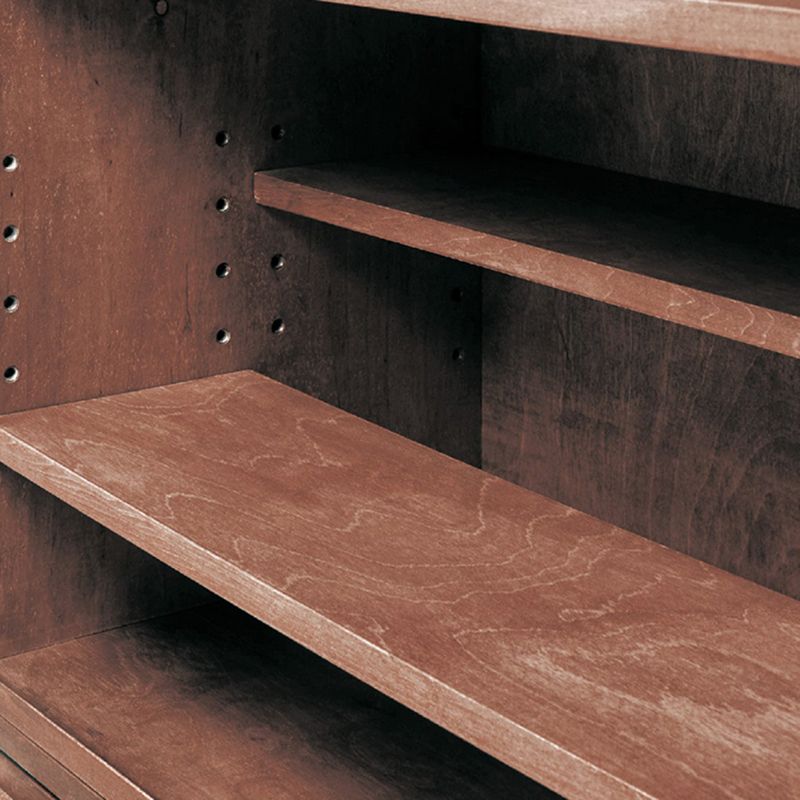 Mesa del aparador de pino lateral moderno con puertas para sala de estar