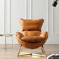 Faux Leather Accent Chair Armless Chair for Living Room, 29.52" Wide Clearhalo 'Accent Chairs' 'accent_chairs' 'Chairs & Seating' 'furn' 'furn_accent_chairs' 'Furniture' 'Living Room Furniture' 1200x1200_9a3a0d99-354b-4b90-999b-b0f50af83d76