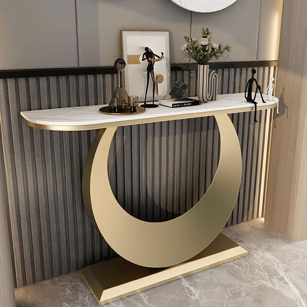 11,8 "W tavolo da console contemporanea tavolo da estremità resistente ai graffi