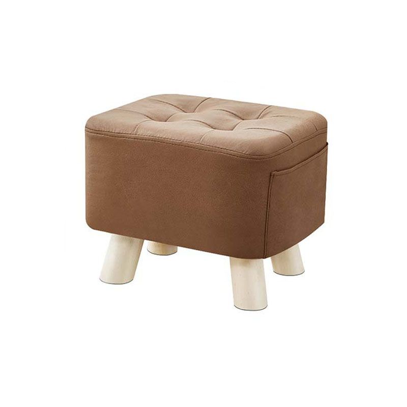 Modern Rectangle Standard Scratch Resistant Pure Color Standard for Living Room Clearhalo 'furn' 'furn_ottomans_poufs' 'Furniture' 'Living Room Furniture' 'Ottomans & Poufs' 'ottomans_poufs' 1200x1200_9a3f54a7-075d-4305-88e7-863201a632d5