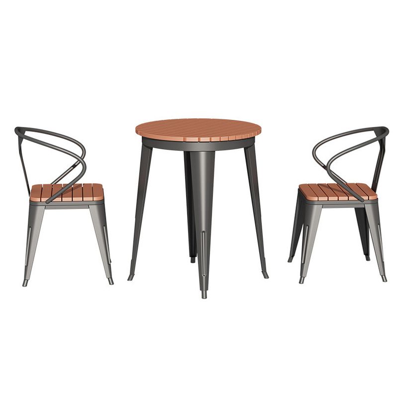 Ensemble de table à manger moderne en bois récupéré, ensemble de salle à manger 1/3/5/7 pièces pour un usage domestique