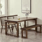 Industrial Double Pedestal Dining Table Pine Wood Table for Cafe Dining Room Clearhalo 'Dining Tables & Seating' 'Dining Tables' 'dining_table' 'furn' 'furn_dining_table' 'Furniture' 'Kitchen & Dining Furniture' 1200x1200_9a40dfde-7c67-46f5-8d20-a6bad0304c04