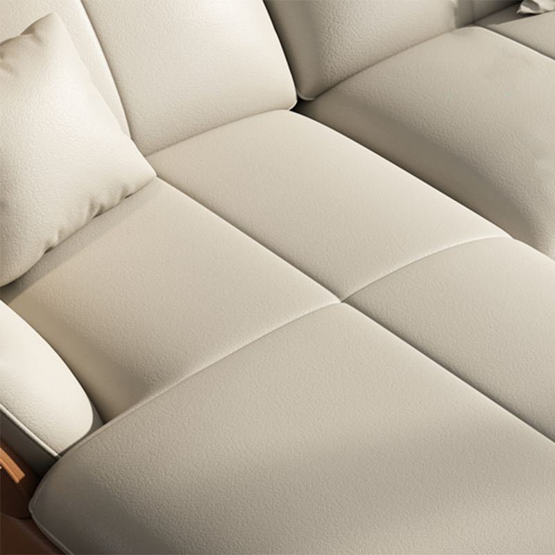 Collapsible Armrest Cushioned Backrest Sofa Bed Sponge Padded Sofa Clearhalo 'furn' 'furn_sectionals' 'Furniture' 'Living Room Furniture' 'Sectionals' 1200x1200_9a40ebb7-7951-4be5-8791-f7b4d6524bc2