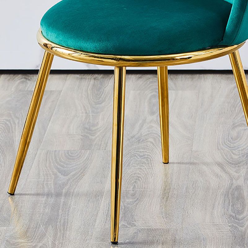 Velvet Scandinavian Dining Room Side Chair Parsons Matte Finish Dining Chair Clearhalo ' kitchen&dining_furn' 'Dining Chairs' 'Dining Tables & Seating' 'dining_chair' 'furn' 'furn_dining_chair' 'Furniture' 'furniture_dining_chair' 'Kitchen & Dining Furniture' 'kitchen' 1200x1200_9a413300-f8ee-46e1-ac3f-ff0b6ad25a02