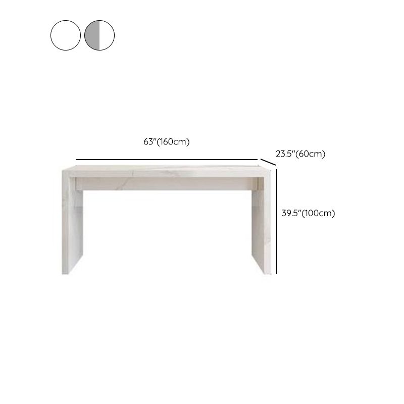 Modern Rectangle Stone Bar Dining Table Table for Living Room Clearhalo 'Bar Furniture' 'Bar Tables' 'bar_tables' 'furn' 'furn_bar_tables' 'Furniture' 'Kitchen & Dining Furniture' 1200x1200_9a436821-7fe0-454c-afb9-305c563e9d95