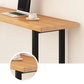 Pine Wood Bar Dining Table Modern Rectangle Bar Table with Sled for Dining Room Clearhalo 'Bar Furniture' 'Bar Tables' 'bar_tables' 'furn' 'furn_bar_tables' 'Furniture' 'furniture_bar_tables' 'Kitchen & Dining Furniture' 1200x1200_9a454f8a-8182-4399-a594-48ce7e3d3e32