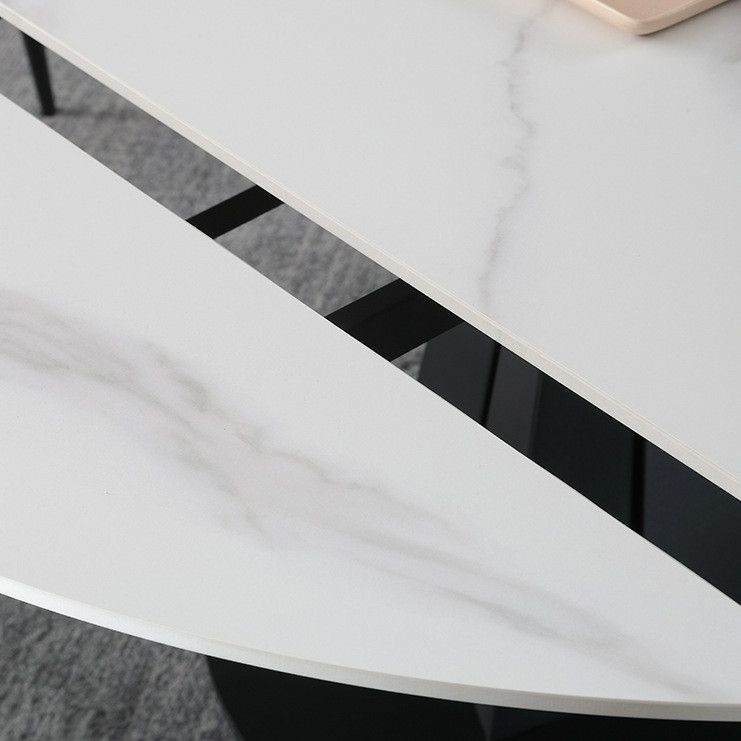 Modern Sintered Stone Dining Round Table Set 1/4/5/7 Pieces Dining Set Clearhalo 'Dining Room Sets' 'Dining Tables & Seating' 'dining_room_set' 'furn' 'furn_dining_room_set' 'Furniture' 'Kitchen & Dining Furniture' 1200x1200_9a465d60-154f-4485-9c74-3be9e8c20912