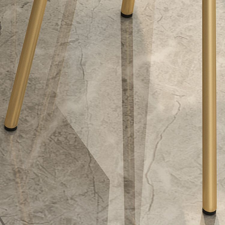 Glam Metal Armless Dining Chair Open Back Dining Side Chair for Restaurant Use Clearhalo 'Dining Chairs' 'Dining Tables & Seating' 'dining_chair' 'furn' 'furn_dining_chair' 'Furniture' 'furniture_dining_chair' 'Kitchen & Dining Furniture' 1200x1200_9a47ebdc-7c84-4784-a339-abc0de9b4aa3