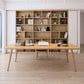 Dining Room Simple Solid Wood Rectangular Dining Table with 4 Legs Base Clearhalo ' dining_table' 'Dining Tables & Seating' 'Dining Tables' 'Furniture' 'furniture_dining_table' 'Kitchen & Dining Furniture' 'kitchen&dining_furn' 'kitchen' 'kitchen_dining_table' 1200x1200_9a4b9ddb-ca30-4254-82a2-96214391f5e2