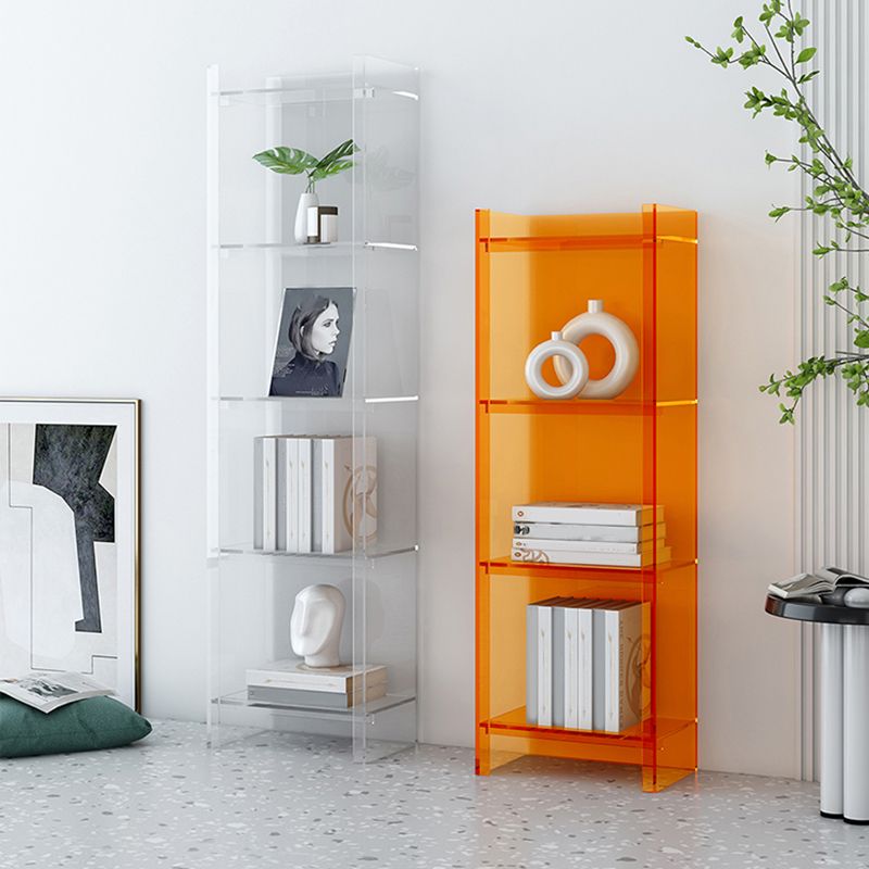 Closed Back Bookshelf Scandinavian Style Bookcase for Home Office Clearhalo 'Bookcases' 'furn' 'furn_bookcases' 'Furniture' 'furniture_bookcases' 'Office Furniture' 1200x1200_9a4bca7a-273c-4001-8971-63191fdc2eca