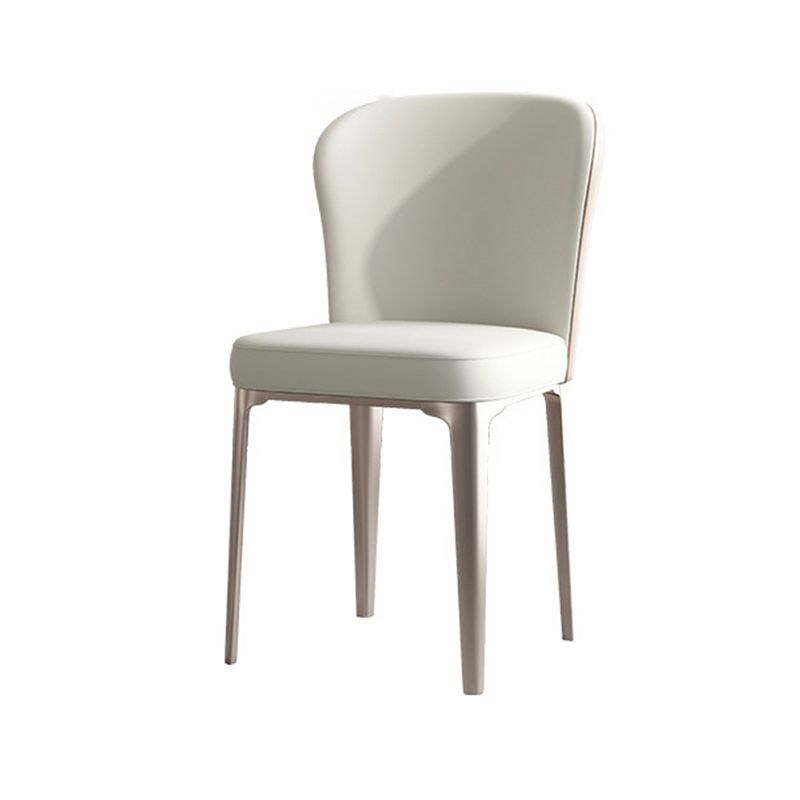 Glam Style Dinette Set for Dining Room 1/2/5/7 Pieces Glossy White Dining Table Set Clearhalo 'Dining Room Sets' 'Dining Tables & Seating' 'dining_room_set' 'furn' 'furn_dining_room_set' 'Furniture' 'Kitchen & Dining Furniture' 1200x1200_9a4bf0bf-78ea-4270-a0ff-5275c9089e9d