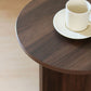Mesa de acento escandinavo de 15.75 pulgadas de ancho mesa de acento de madera