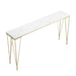 Glam 1/3/4/7 Pieces Bar Table Set Rectangle Stone Counter Table with High Stools Clearhalo 'Bar Furniture' 'furn' 'furn_home_bar_bar_sets' 'Furniture' 'Home Bars & Bar Sets' 'home_bar_bar_sets' 'Kitchen & Dining Furniture' 1200x1200_9a510695-f9ca-4905-84a4-e4e919fe6da4