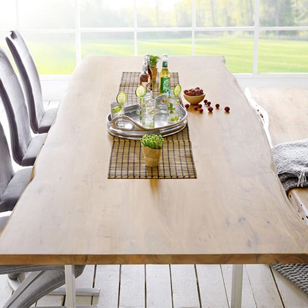 Rectangle Wood Color Dining Table Solid Wood Table Luxury with Sled Base Clearhalo 'Dining Tables & Seating' 'Dining Tables' 'dining_table' 'furn' 'furn_dining_table' 'Furniture' 'furniture_dining_table' 'Kitchen & Dining Furniture' 'kitchen' 'kitchen_dining_table' 1200x1200_9a542ff7-0c26-4c8e-af49-d077b820aafe
