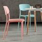 Nordic Chair Dining Armless Chairs for Kitchen with Plastic Legs Clearhalo 'Dining Chairs' 'Dining Tables & Seating' 'dining_chair' 'furn' 'furn_dining_chair' 'Furniture' 'furniture_dining_chair' 'Kitchen & Dining Furniture' 1200x1200_9a5bfc08-9157-4258-a853-82e42dcdcc8b