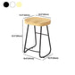 Modern Saddle Seat Bar Stool Wood and Metal Indoor Counter-height Stool Clearhalo 'Bar Furniture' 'Bar Stools' 'bar_stools' 'furn' 'furn_bar_stools' 'Furniture' 'Kitchen & Dining Furniture' 1200x1200_9a5cf35f-b86d-4ea2-ad97-d263853818b0