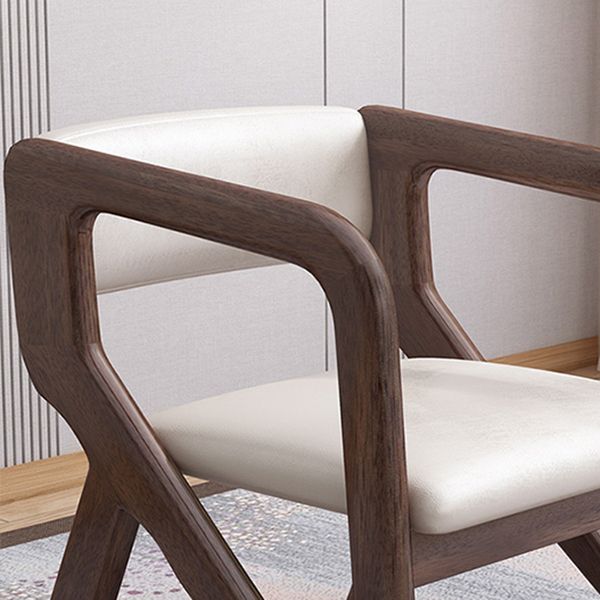 Open Back Arm Chairs Solid Wood Dining Chairs for Dining Room Clearhalo 'Dining Chairs' 'Dining Tables & Seating' 'dining_chair' 'furn' 'furn_dining_chair' 'Furniture' 'Kitchen & Dining Furniture' 1200x1200_9a609906-deb2-4caa-8a9d-9c9ecff35f0a