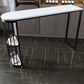 Industrial White Stone Top Counter Table 42-inch Height Table for Living Room Clearhalo 'Bar Furniture' 'Bar Tables' 'bar_tables' 'furn' 'furn_bar_tables' 'Furniture' 'furniture_bar_tables' 'Kitchen & Dining Furniture' 'kitchen&dining_furn' 'kitchen' 1200x1200_9a60bf1b-11af-4f40-891b-935bb0cf3d62