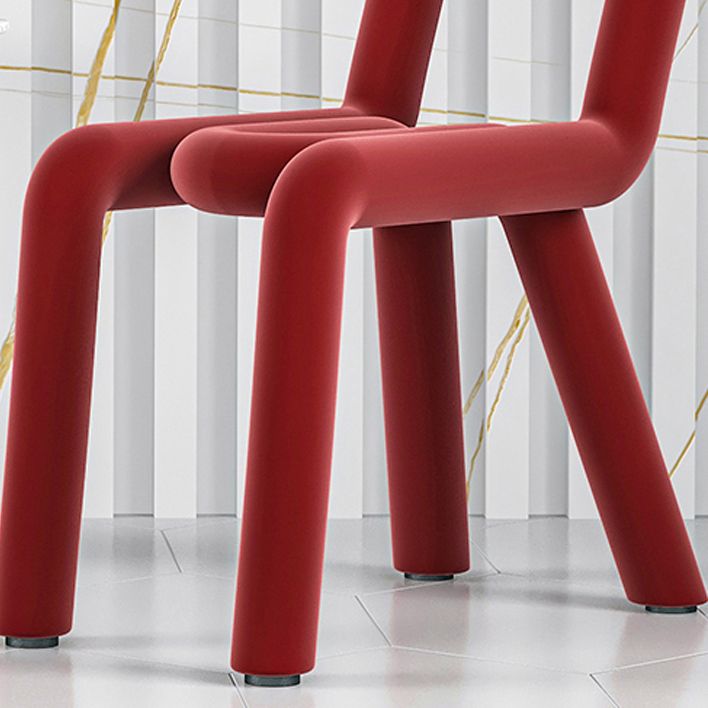 Designer Style Hotel Velvet Side Chair Matte Finish Open Back Dining Chair Clearhalo ' kitchen&dining_furn' 'Dining Chairs' 'Dining Tables & Seating' 'dining_chair' 'furn' 'furn_dining_chair' 'Furniture' 'furniture_dining_chair' 'Kitchen & Dining Furniture' 'kitchen' 1200x1200_9a6220d8-778a-4b81-9065-ea90ea4860b2