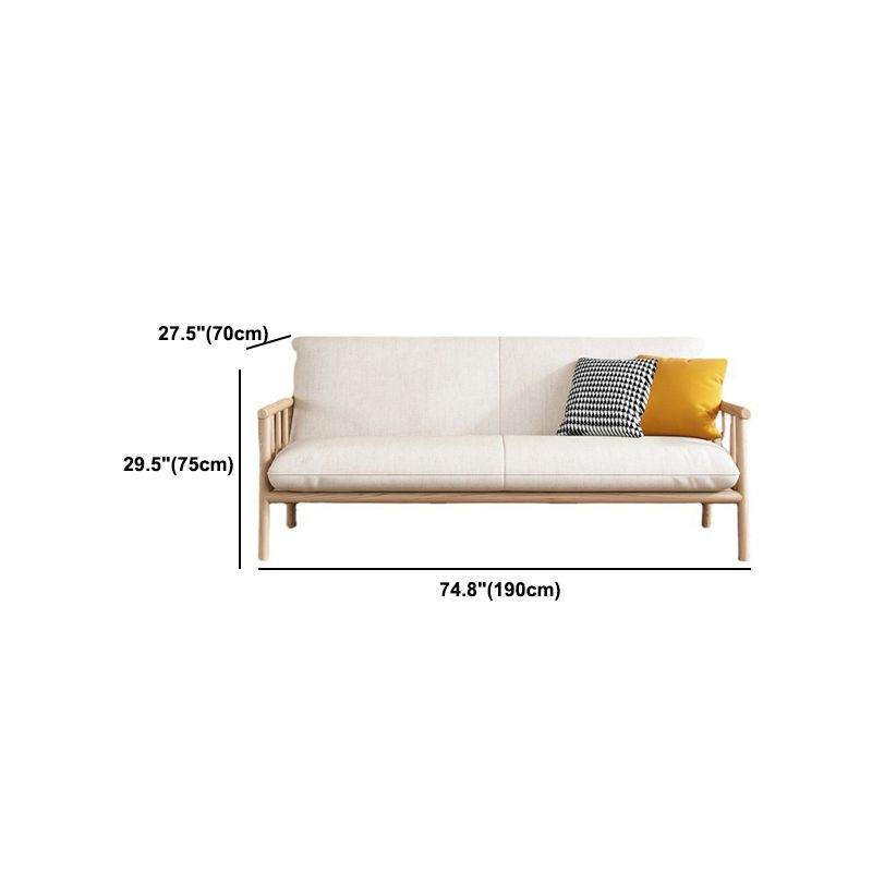 Fabricant contemporain canapé couvert de sofa en bois massif de 30,31 "