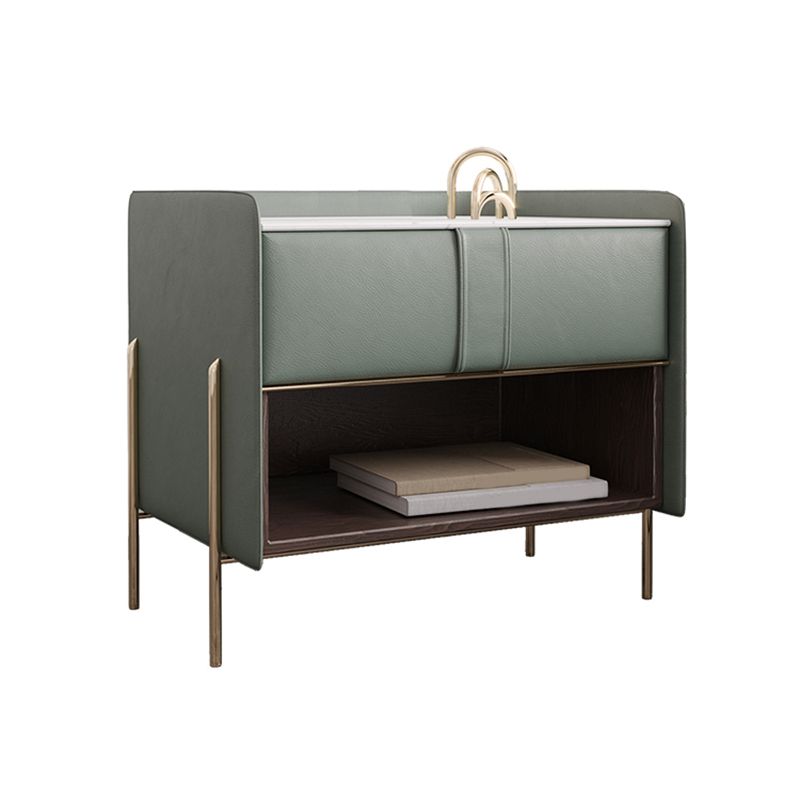 Table table de chevet à 1 accent à 1 dessin à 1 tirage de 20,47 "