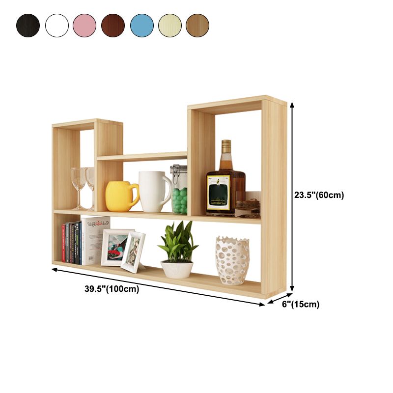 Wall Mounted Bookshelf Scandinavian Style Bookcase for Home and Study Room Clearhalo 'Bookcases' 'furn' 'furn_bookcases' 'Furniture' 'Office Furniture' 1200x1200_9a65bac8-1e03-4ac7-af04-12ac3cbc08ec