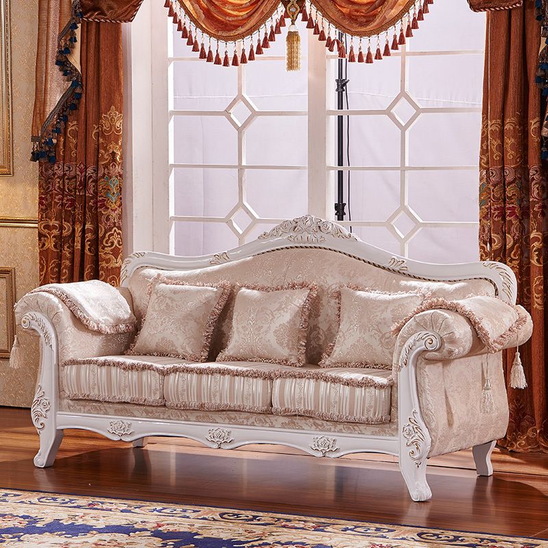 Traditional Velvet Couch Three Cushion Seat Settee with Rolled Arms Clearhalo 'furn' 'furn_sofas' 'Furniture' 'furniture_sofas' 'Living Room Furniture' 'Sofa' 'sofas' 1200x1200_9a67473c-6b74-4f9c-8e67-3f3600378ba3