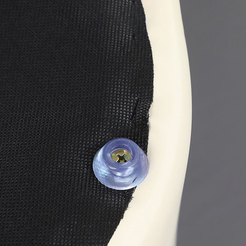 Pouf pouf contemporain Ottoman authentique en cuir rembourré de couleur solide ottoman