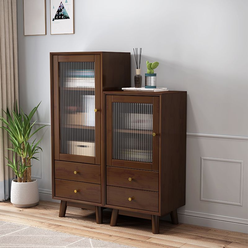19.68" Wide 2 - Drawer Accent Cabinet 1 - Door Solid Wood Cabinet